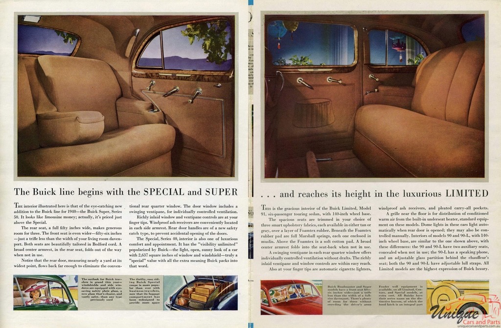 1940 Buick Foldout Page 3